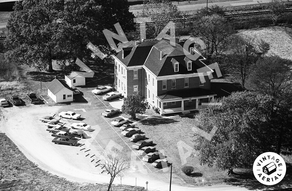 Vintage Aerial Indiana Scott County 1976 35ESC22