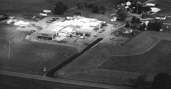 Vintage Aerial photo from 1990 in Garrett County, MD