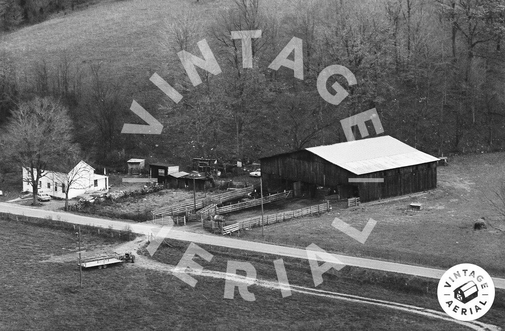 Vintage Aerial Kentucky Allen County 1977 3TAL26