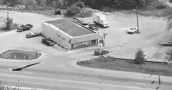 Vintage Aerial photo from 1982 in Kalamazoo County, MI