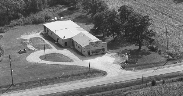 Vintage Aerial photo from 1979 in Starke County, IN