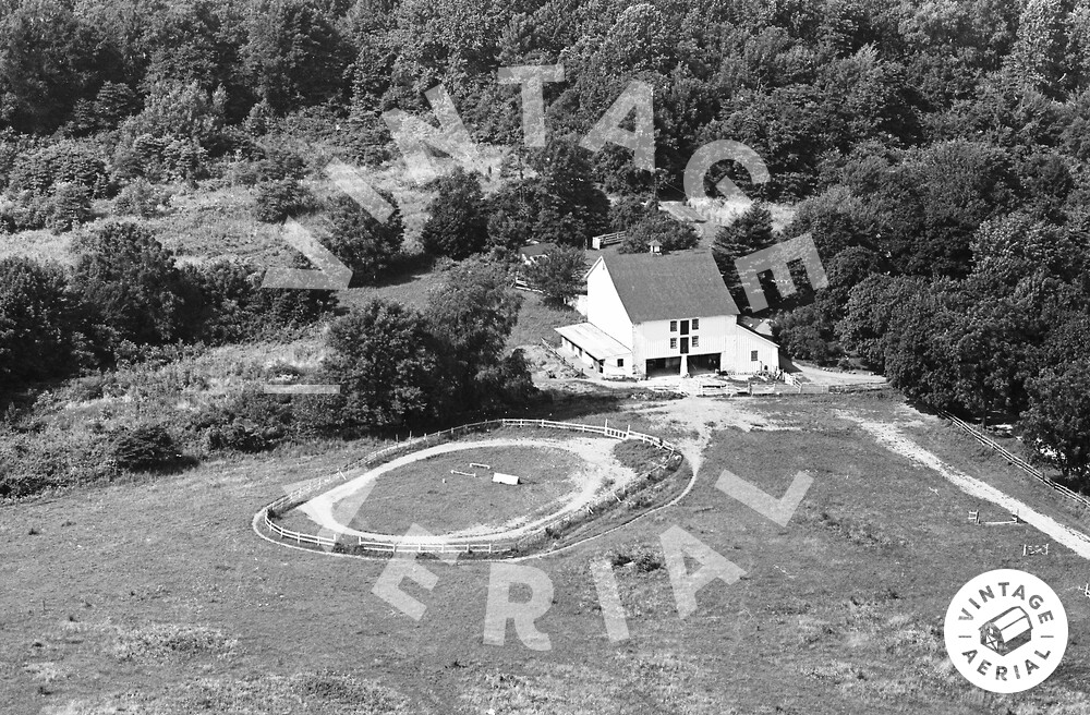 Vintage Aerial Pennsylvania Chester County 1967 22BCH2