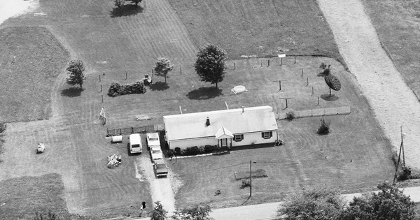 Vintage Aerial photo from 1995 in Greene County, PA