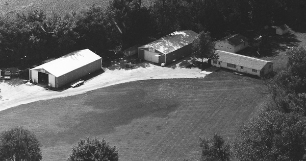 Vintage Aerial photo from 1991 in Whiteside County, IL
