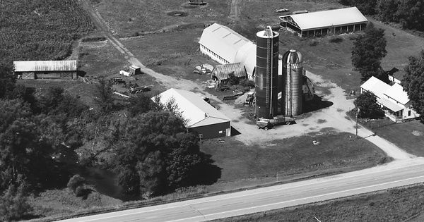 Vintage Aerial photo from 1994 in Oneida County, NY
