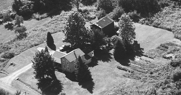Vintage Aerial photo from -1986 in Cayuga County, NY