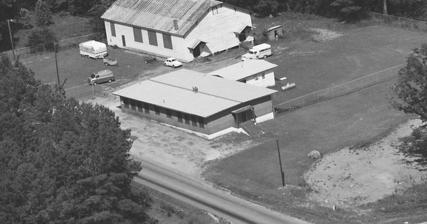 Vintage Aerial photo from 1986 in Habersham County, GA