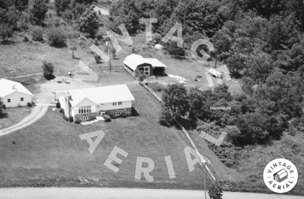 Vintage Aerial Pennsylvania Tioga County 1985 86ATI24