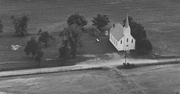 Vintage Aerial photo from 1981 in Perry County, IL