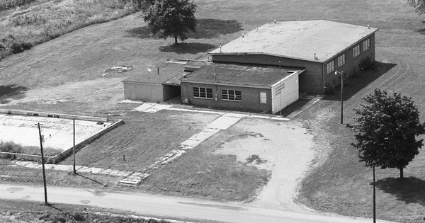 Vintage Aerial photo from 1985 in Perry County, IL