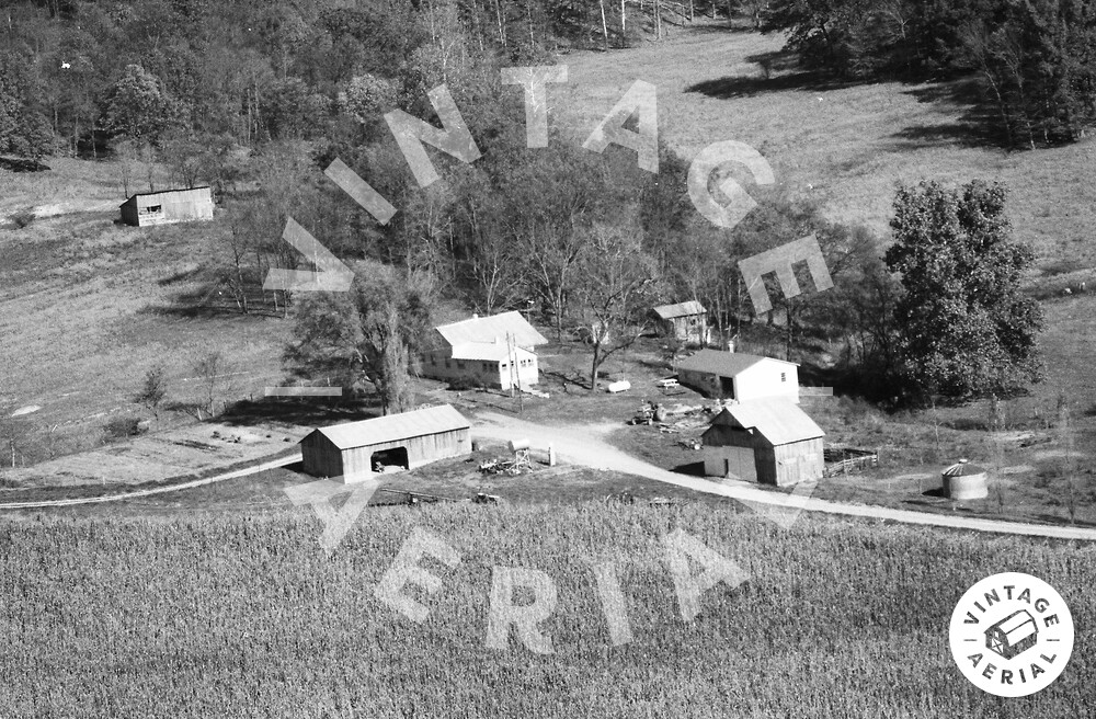 Vintage Aerial Missouri Bollinger County 1984 91BBL32