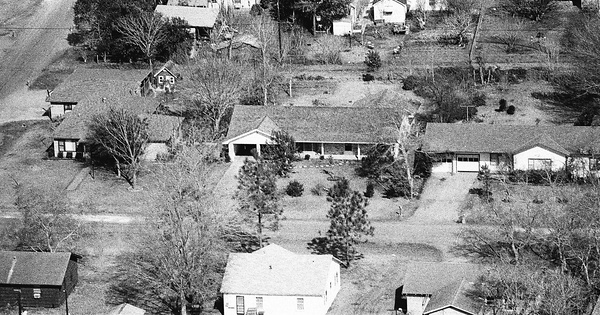 Vintage Aerial photo from -1986 in Fort Bend County, TX