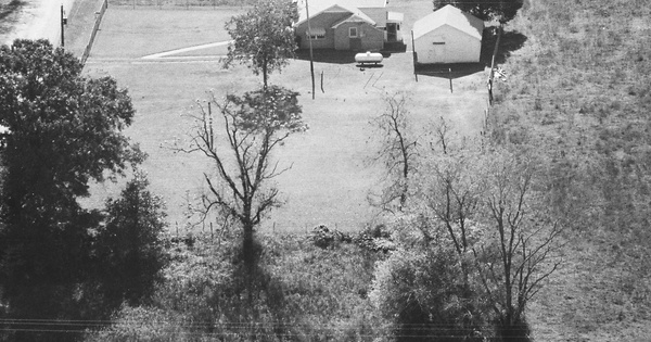 Vintage Aerial photo from 1990 in Pulaski County, AR