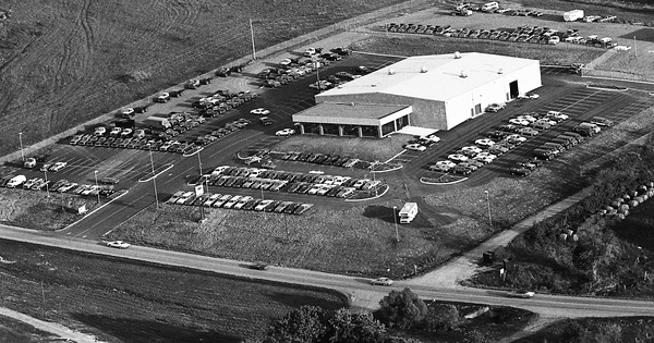 Vintage Aerial photo from -1986 in Trousdale County, TN