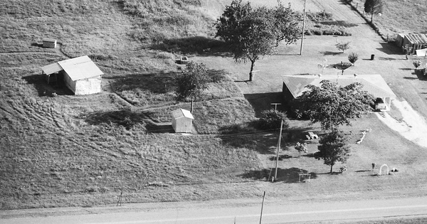 Vintage Aerial photo from 1989 in Conway County, AR