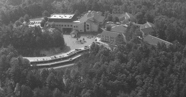 Vintage Aerial photo from 1985 in White County, GA