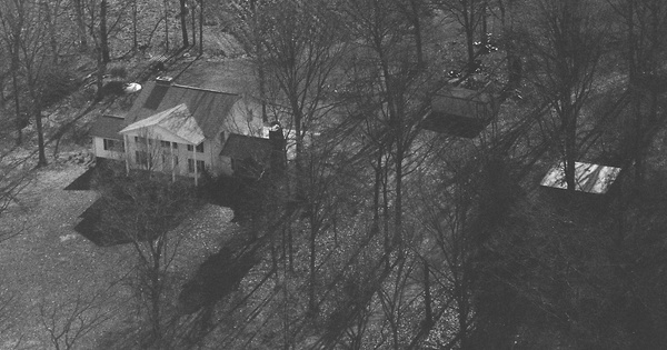 Vintage Aerial photo from 1993 in Lincoln County, NC