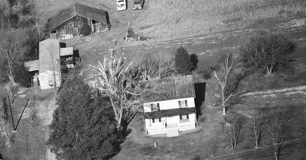 Vintage Aerial photo from 1988 in Rhea County, TN