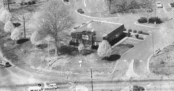 Vintage Aerial photo from 1995 in Mecklenburg County, NC