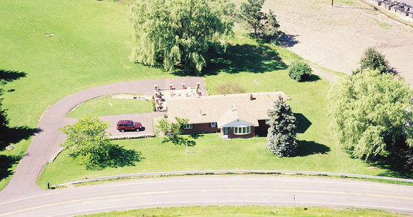 Vintage Aerial photo from 2000 in Albany County, NY