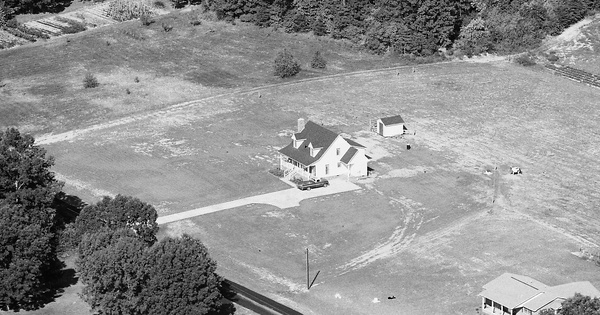 Vintage Aerial photo from 1988 in Gaston County, NC