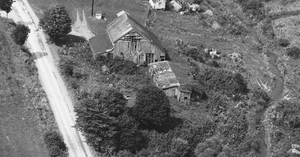Vintage Aerial photo from 1990 in Harrison County, WV