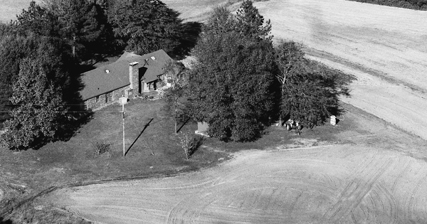 Vintage Aerial photo from 1983 in Jenkins County, GA