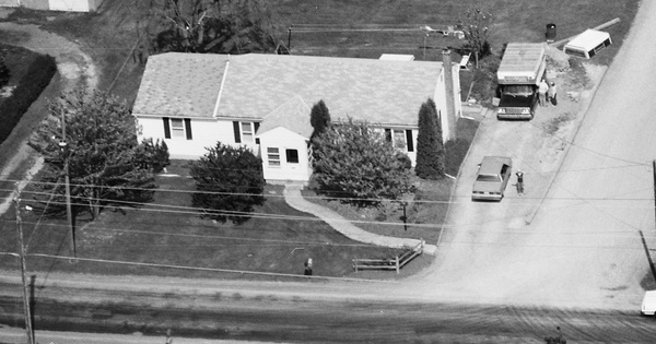 Vintage Aerial photo from 1987 in Union County, PA