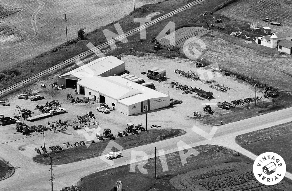 Vintage Aerial Wisconsin Shawano County 1978 110JSH8