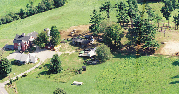 Vintage Aerial photo from 1999 in Hampden County, MA