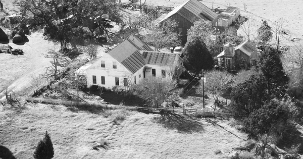 Vintage Aerial photo from 1989 in Fayette County, TX