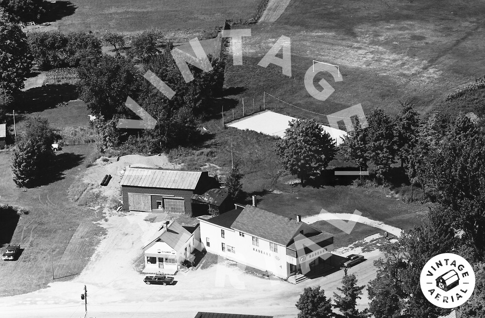 Vintage Aerial Vermont Franklin County 1966 13QFR22