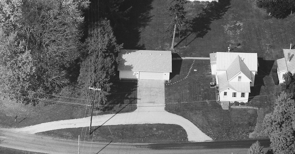 Vintage Aerial photo from 1999 in Knox County, OH