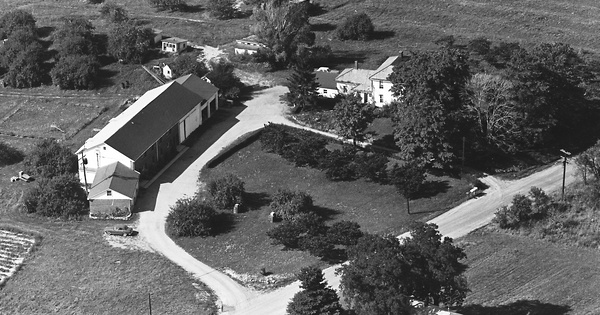 Vintage Aerial photo from 1965 in Geauga County, OH