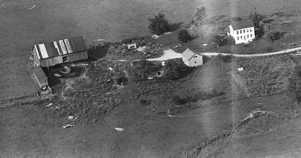 Vintage Aerial photo from 1965 in Fairfield County, OH