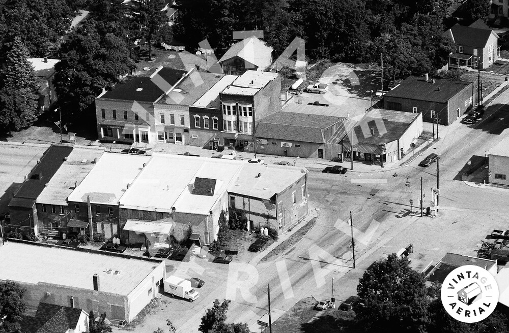 Vintage Aerial New York Steuben County 1991 11XST18