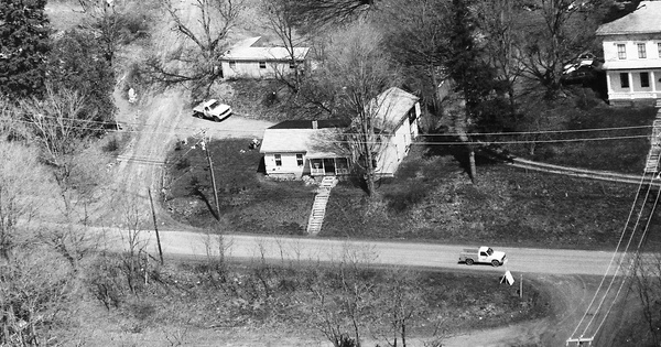 Vintage Aerial photo from 1992 in Schuyler County, NY