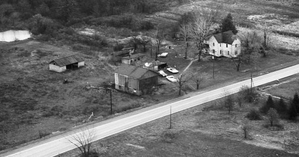 Vintage Aerial photo from 1973 in Mahoning County, OH