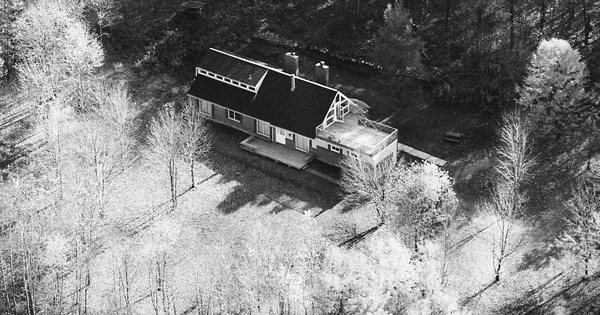 Vintage Aerial photo from 1982 in Venango County, PA