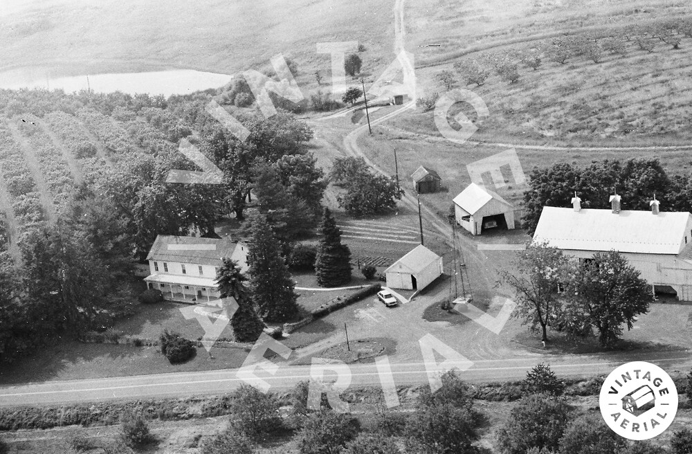 Vintage Aerial Pennsylvania Fulton County 1982 5HFU1