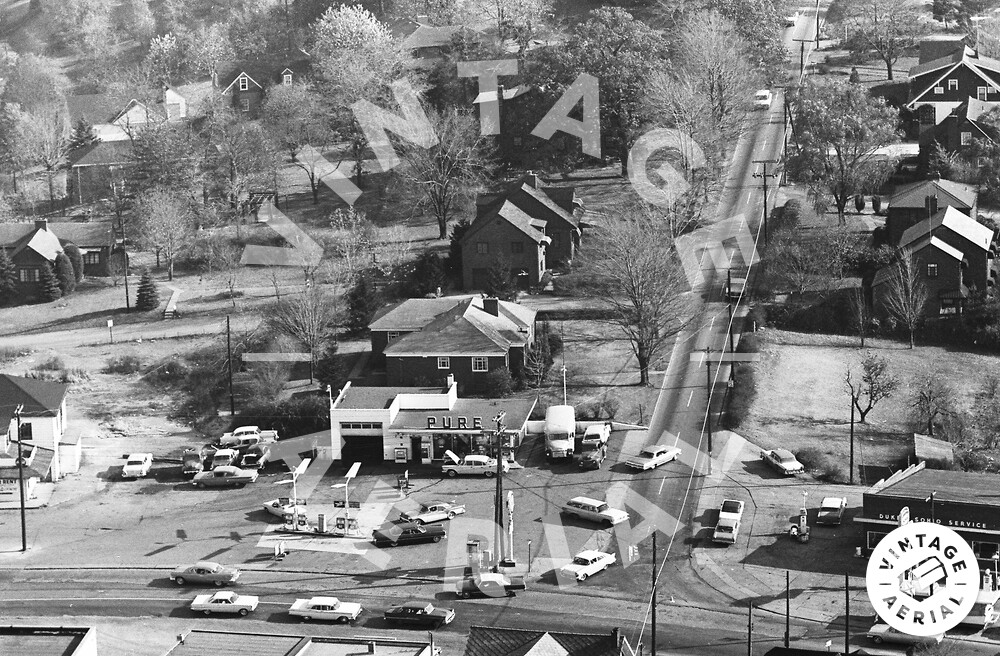 Vintage Aerial Ohio Jefferson County 1964 30SJE32