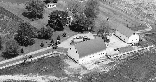 Vintage Aerial photo from 1989 in Warren County, OH
