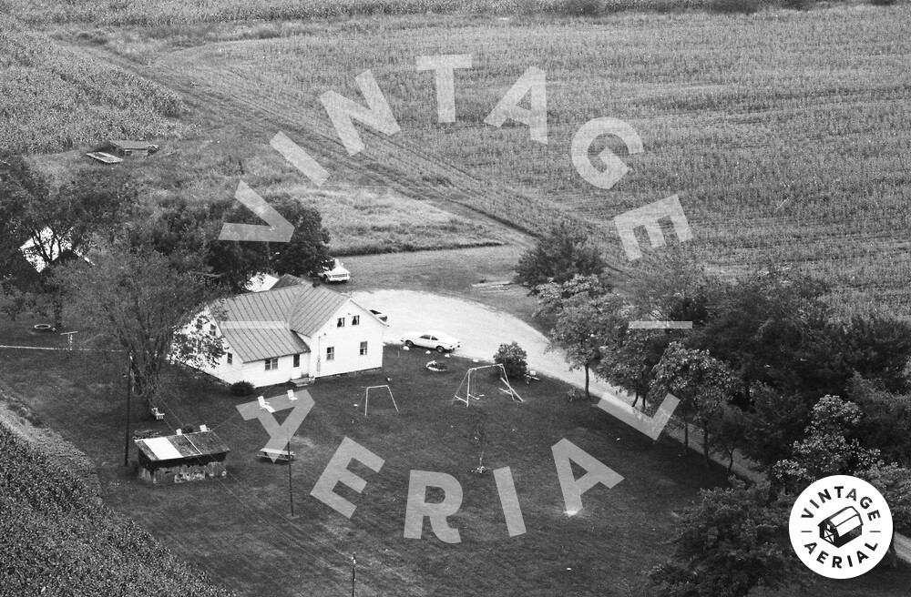 Vintage Aerial Ohio Mercer County 1981 48HME5