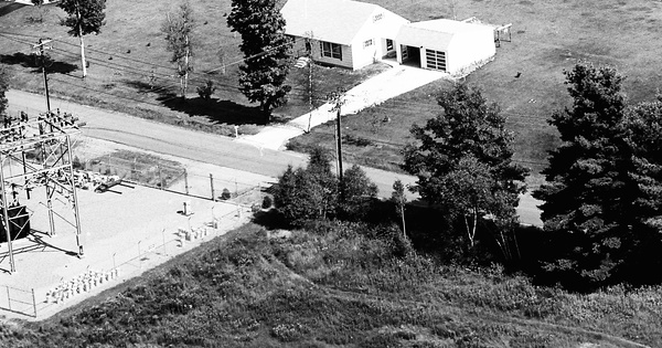 Vintage Aerial photo from 1967 in Chittenden County, VT