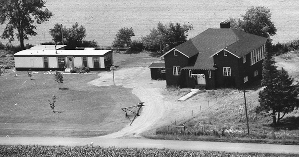 Vintage Aerial photo from 1978 in Chippewa County, WI