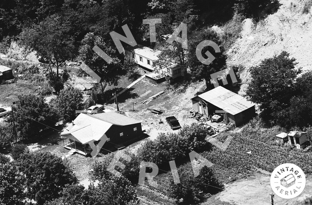 Vintage Aerial West Virginia Lincoln County 1983 46DLN1