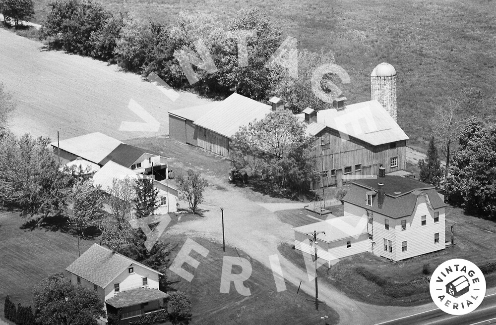 Vintage Aerial Ohio Columbiana County 1978 3PCO12
