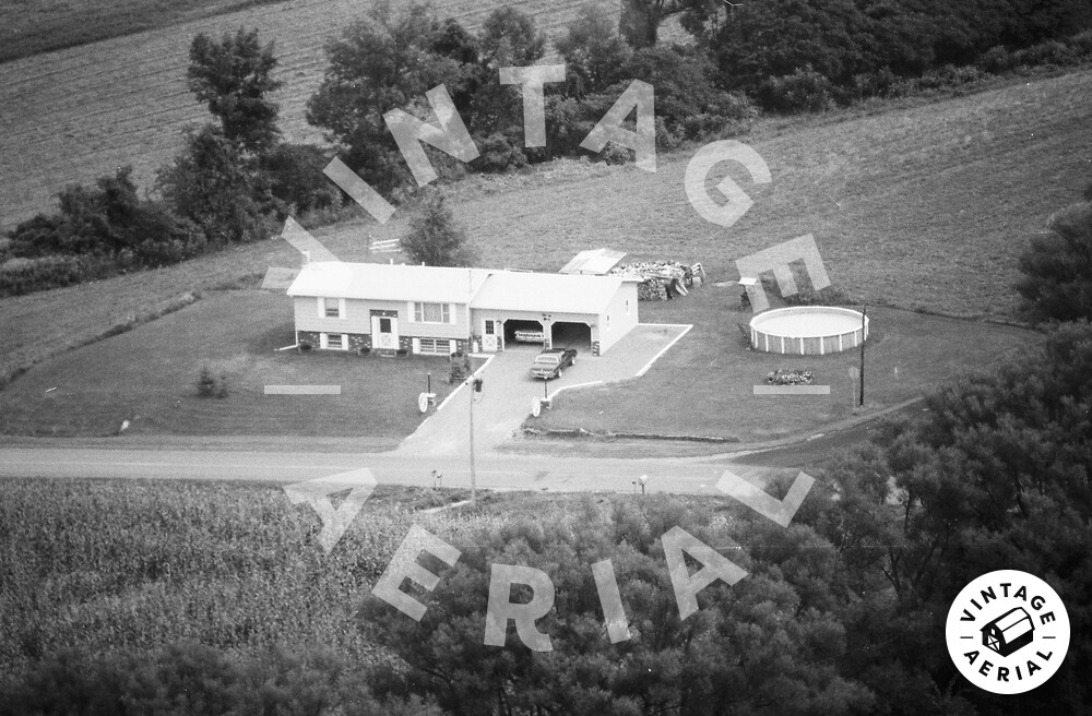 Vintage Aerial New York Montgomery County 1984 53KMT14