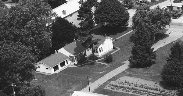 Vintage Aerial photo from 1993 in Pike County, OH