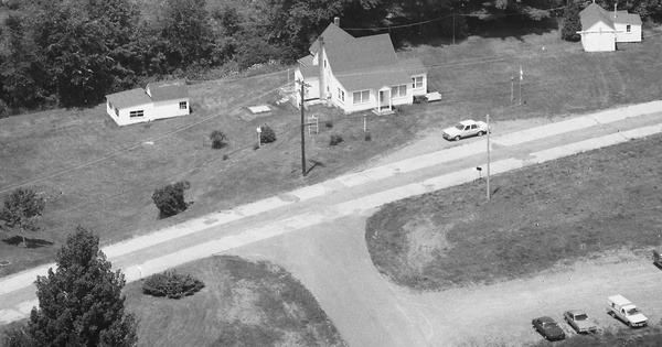 Vintage Aerial photo from 1987 in Rensselaer County, NY